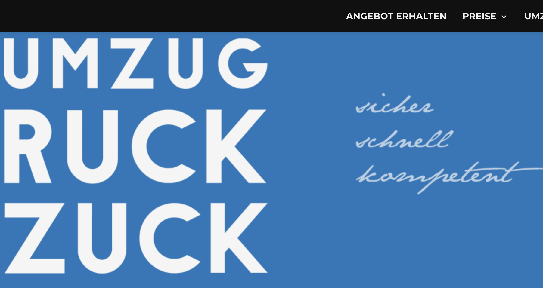 Logo UMZUG – RUCK ZUCK