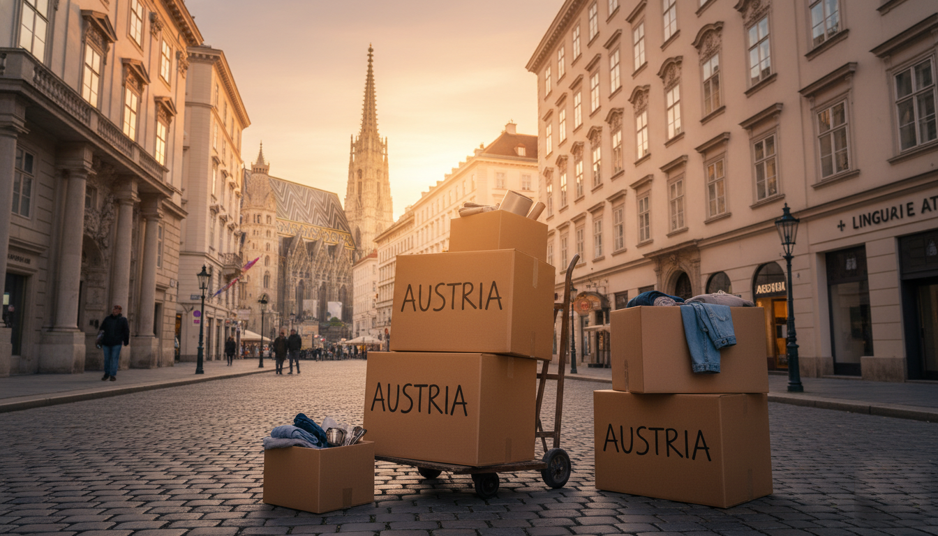 Cover-Bild zum Ratgeber Umzug nach Österreich — EU-Vorteile und österreichische Eigenheiten